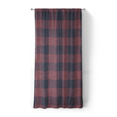 Buffalo Plaid Maroon & Navy in Standard (50" x 84") Size
