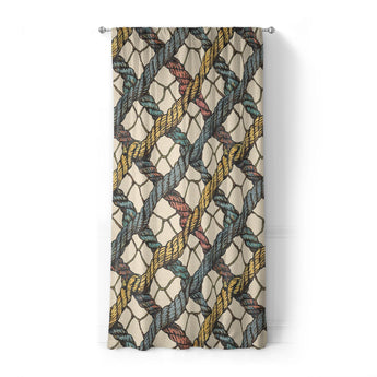 Naval Rope Multicolor in Standard (50" x 84") Size