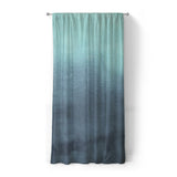 Kieran Watercolor Teal Ombre in Standard (50" x 84") Size