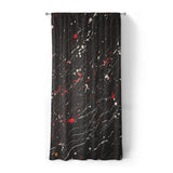 Edgar Red & Vintage Black in Standard (50" x 84") Size
