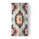 Dakota Blue & Orange in Standard (50" x 84") Size