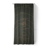 Solar System Forest & Rust in Standard (50" x 84") Size
