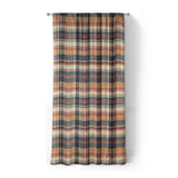 MacPherson Plaid Navy & Gold in Standard (50" x 84") Size