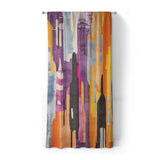 Raheem Orange & Purple in Standard (50" x 84") Size