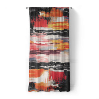 Jörgan Red & Black in Standard (50" x 84") Size