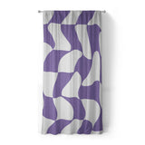 Twyla Checkered Periwinkle in Standard (50" x 84") Size