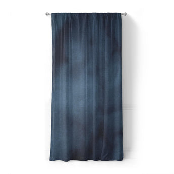 Andromeda Watercolor Navy in Standard (50" x 84") Size