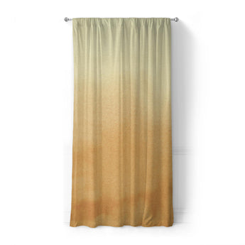 Kieran Watercolor Goldenrod Ombre in Standard (50" x 84") Size