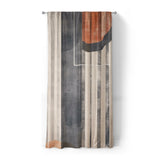 Gordian Navy & Orange in Standard (50" x 84") Size