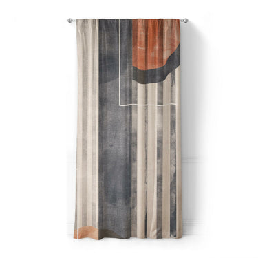 Gordian Navy & Orange in Standard (50" x 84") Size