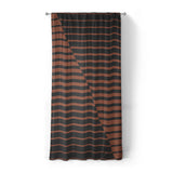 Euclid Black & Rust in Standard (50" x 84") Size