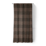 Buffalo Plaid Hickory Brown in Standard (50" x 84") Size