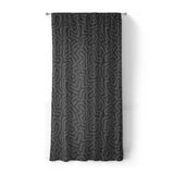 Kiva Charcoal Grey in Standard (50" x 84") Size