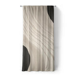 Elowin Ivory & Black in Standard (50" x 84") Size