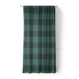 Buffalo Plaid Deep Teal in Standard (50" x 84") Size