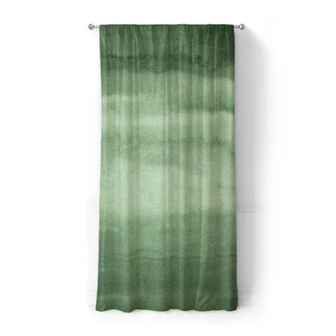 Jacinda Watercolor Green Ombre in Standard (50" x 84") Size