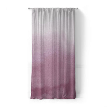 Kieran Watercolor Mauve Ombre in Standard (50" x 84") Size