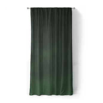Keanu Watercolor Dark Green Ombre in Standard (50" x 84") Size