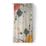 Colin Paint Splatter Multicolor in Standard (50" x 84") Size