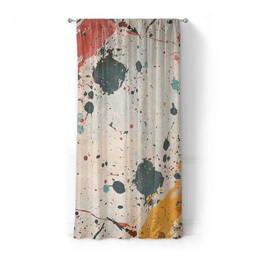 Colin Paint Splatter Multicolor in Standard (50" x 84") Size