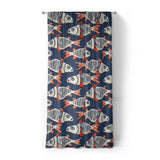 Tribal Fish in Standard (50" x 84") Size