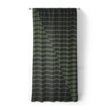 Euclid Black & Green in Standard (50" x 84") Size