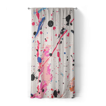 Kayla Paint Splatter in Standard (50" x 84") Size
