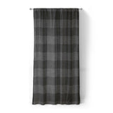 Buffalo Plaid Charcoal Black in Standard (50" x 84") Size