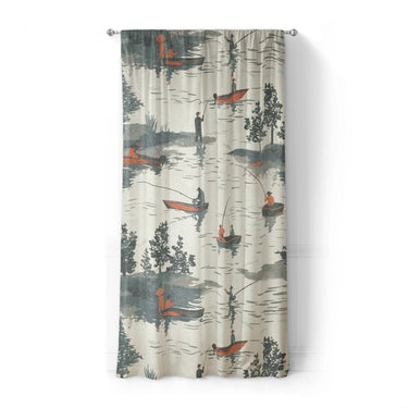 Gone Fishing in Standard (50" x 84") Size