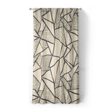 Harlan Ivory & Black in Standard (50" x 84") Size