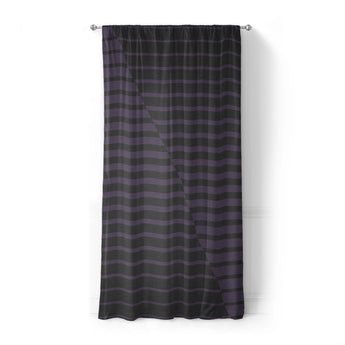 Euclid Black & Purple in Standard (50" x 84") Size