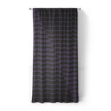 Euclid Black & Purple in Standard (50" x 84") Size