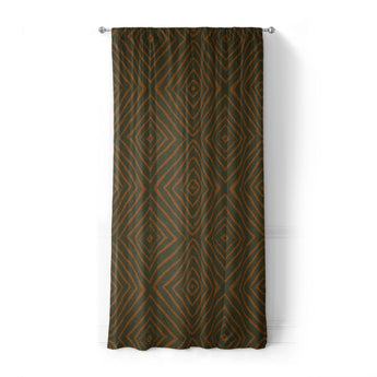 Terlingua Olive & Terracotta in Standard (50" x 84") Size