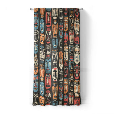 Tribal Masks in Standard (50" x 84") Size
