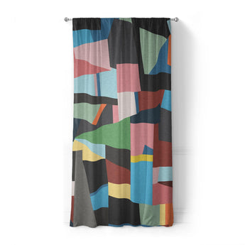Baxter Blue Multicolor in Standard (50" x 84") Size
