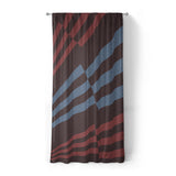Prisma Maroon & Sky in Standard (50" x 84") Size