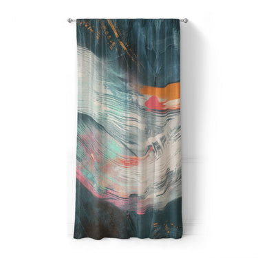 Triton Navy Polychrome in Standard (50" x 84") Size