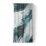 Emil Deep Teal in Standard (50" x 84") Size