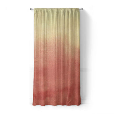 Kieran Watercolor Peach Ombre in Standard (50" x 84") Size