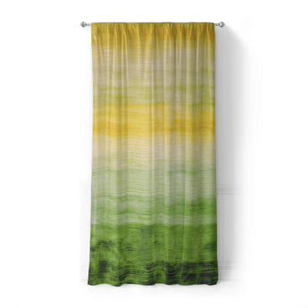 Ruidoso Green & Yellow in Standard (50" x 84") Size