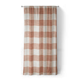 Buffalo Plaid Light Terracotta in Standard (50" x 84") Size