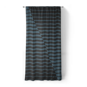 Euclid Black & Slate in Standard (50" x 84") Size