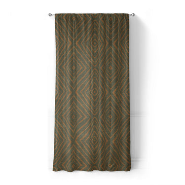 Terlingua Olive & Terracotta in Standard (50" x 84") Size