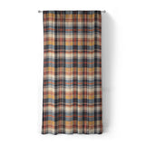 MacPherson Plaid Navy & Gold in Standard (50" x 84") Size