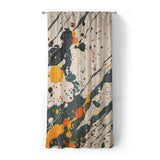 Jason Dark Teal & Orange in Standard (50" x 84") Size