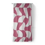 Twyla Checkered Fuchsia in Standard (50" x 84") Size
