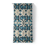 Mattheo Blue & Ivory in Standard (50" x 84") Size