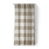 Buffalo Plaid Light Cedar Brown in Standard (50" x 84") Size