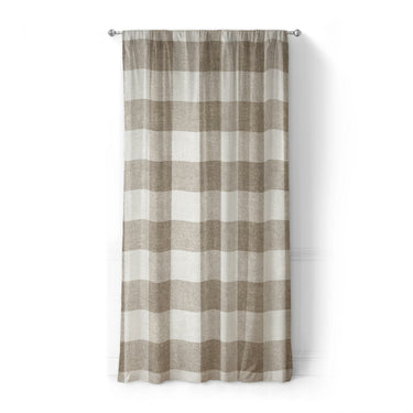 Buffalo Plaid Light Cedar Brown in Standard (50" x 84") Size