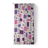 Geometric Confetti Purple & Pink in Standard (50" x 84") Size